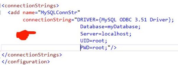 name of database